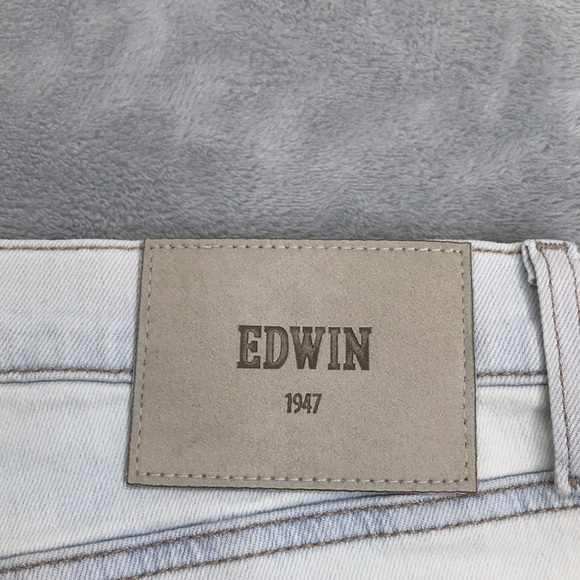 Edwin Women's Maddox Cropped Light Wash Jeans New - Picture 10 of 11